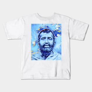 Ramakrishna Portrait | Ramakrishna Artwork | Ramakrishna Painting 13 Kids T-Shirt